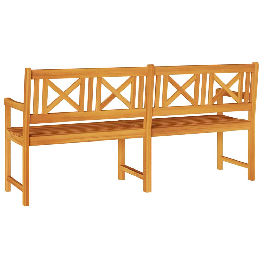 vidaXL Outdoor Bench Natural 180 x 56 x 90 cm Solid Acacia Wood - Brown