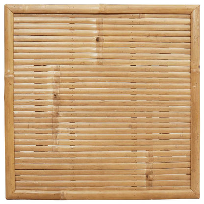 vidaXL Outdoor Bar Table Square 55x55x100 cm Bamboo - Brown