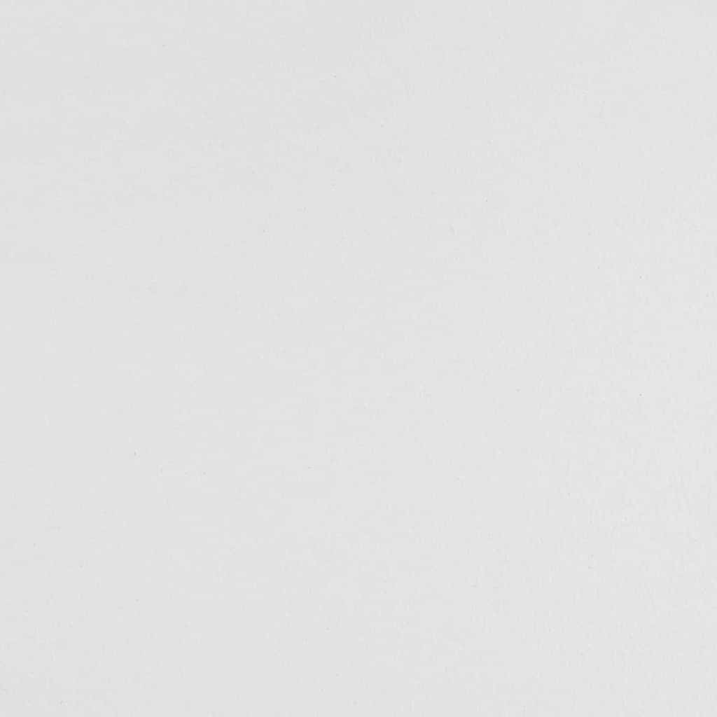 vidaXL Bistro Table White 55 x 55 x 72.5 cm Powder-coated Steel