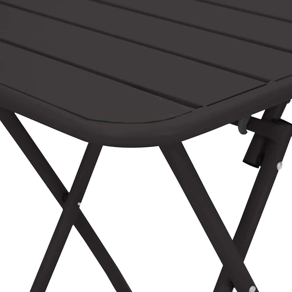 vidaXL Bistro Table Anthracite 55 x 55 x 72.5 cm Powder-coated Steel