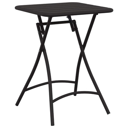 vidaXL Bistro Table Anthracite 55 x 55 x 72.5 cm Powder-coated Steel