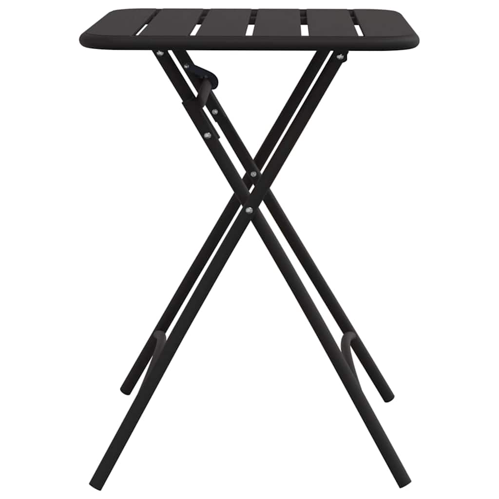 vidaXL Bistro Table Anthracite 55 x 55 x 72.5 cm Powder-coated Steel