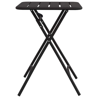 vidaXL Bistro Table Anthracite 55 x 55 x 72.5 cm Powder-coated Steel