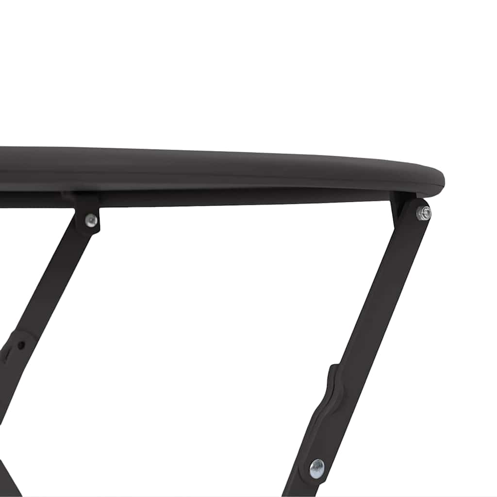 vidaXL Bistro Table Anthracite Ø 50 x 71 cm Powder-coated Steel