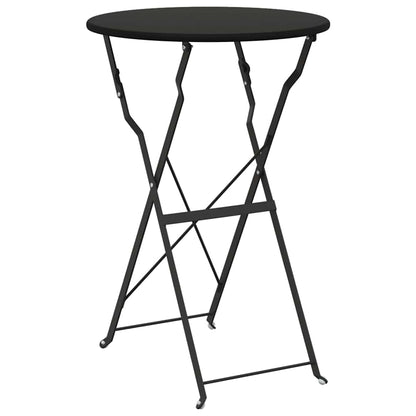 vidaXL Bistro Table Anthracite Ø 50 x 71 cm Powder-coated Steel