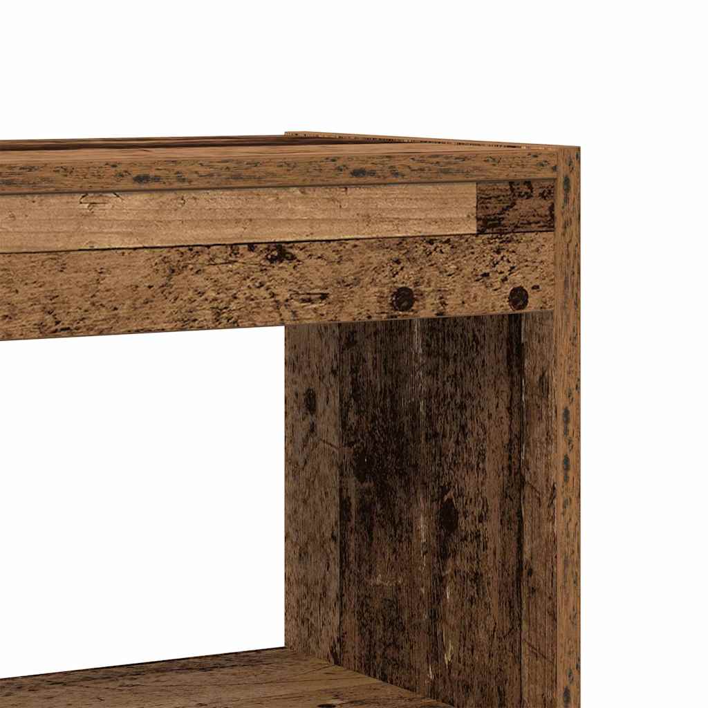 vidaXL Book Cabinet 6-Tier 100 x 30 x 198 cm Engineered Wood - Brown