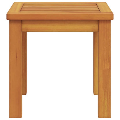 vidaXL Side Table Oil Natural 35 x 35 x 34 cm Solid Acacia Wood - Brown