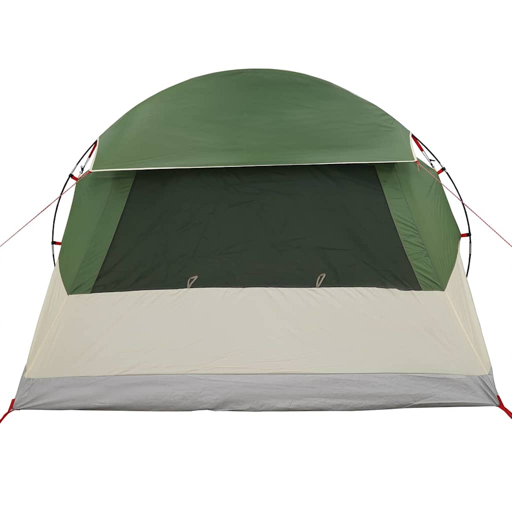 vidaXL Dome Tent 6-Person with Roof Green 500 x 314 x 206 cm