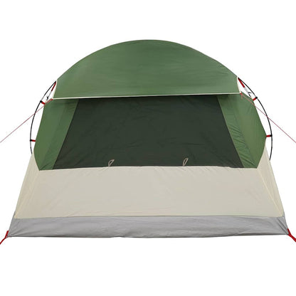 vidaXL Dome Tent 6-Person with Roof Green 500 x 314 x 206 cm