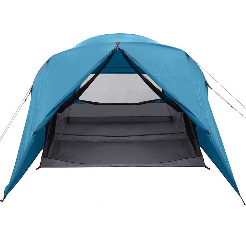 vidaXL Dome Tent 6-Person with Roof Blue 500 x 314 x 206 cm