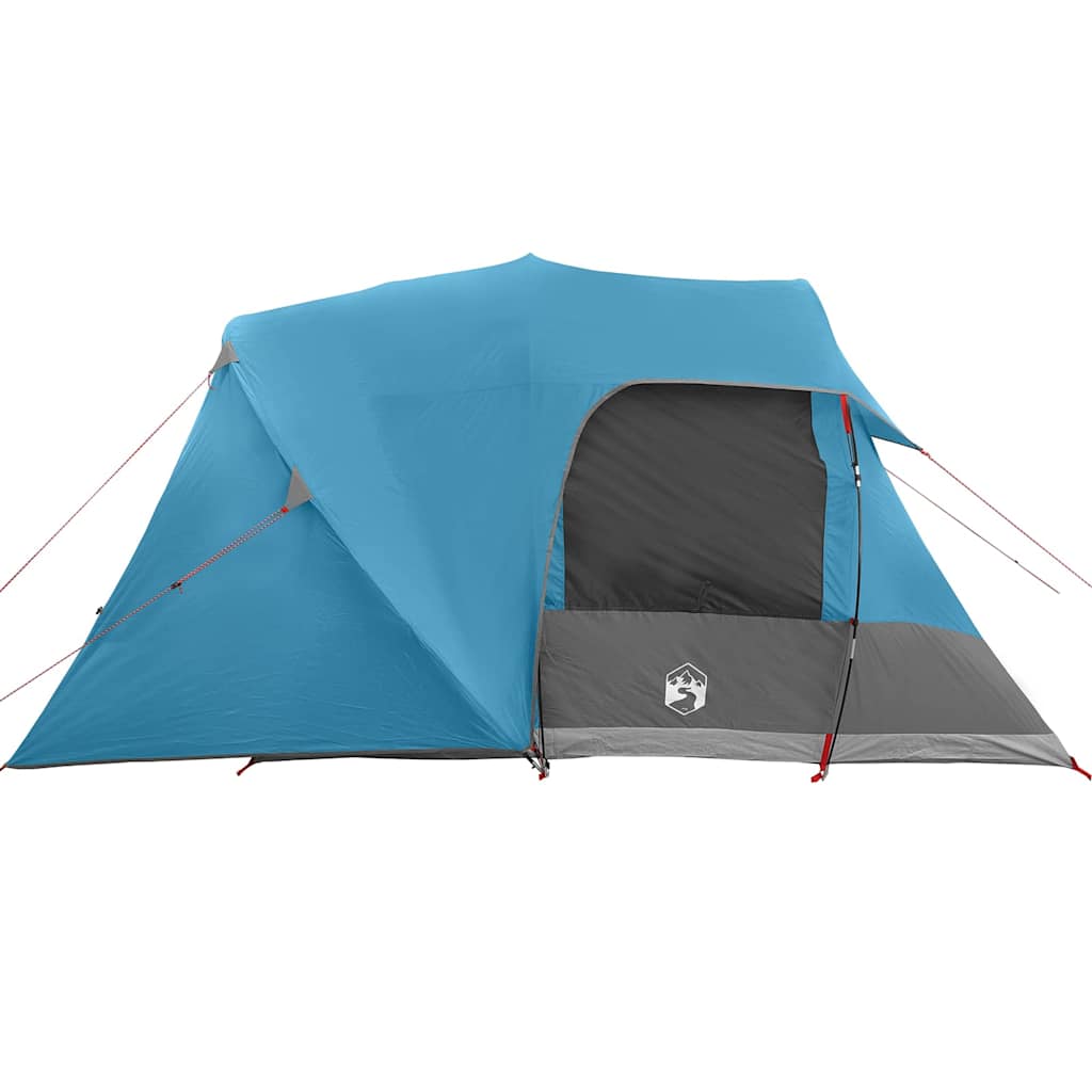 vidaXL Dome Tent 6-Person with Roof Blue 500 x 314 x 206 cm