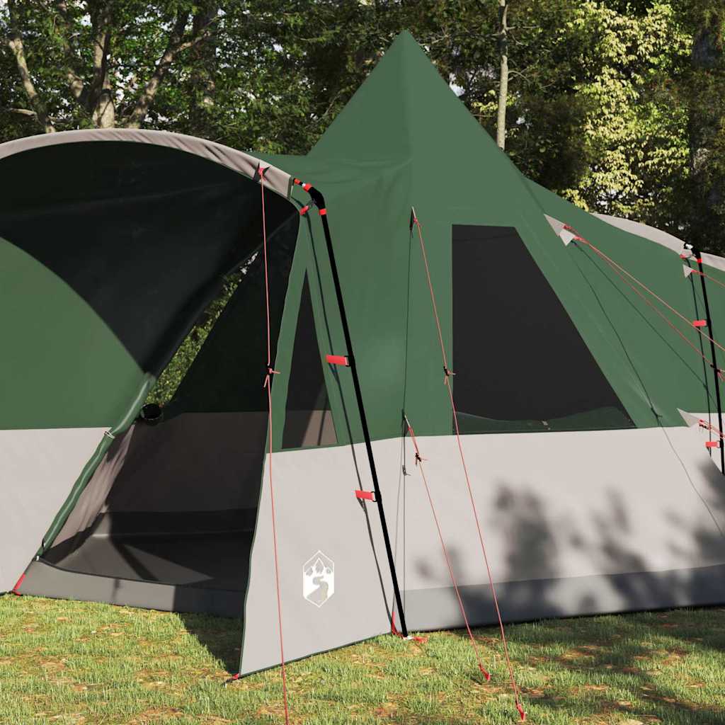 vidaXL Teepee Tent 8-Person 8-Person Green - 720 x 465 x 295 cm