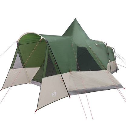 vidaXL Teepee Tent 8-Person 8-Person Green - 720 x 465 x 295 cm