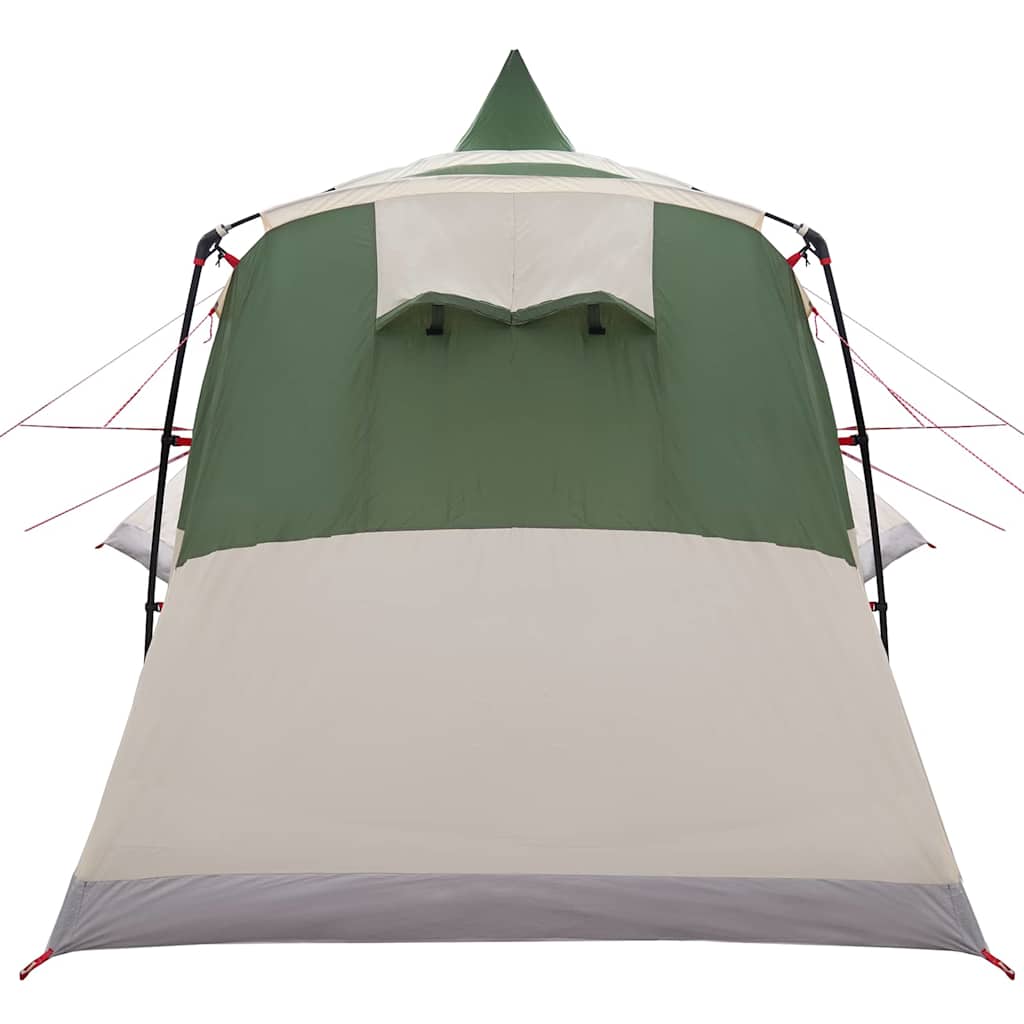 vidaXL Teepee Tent 8-Person 8-Person Green - 720 x 465 x 295 cm