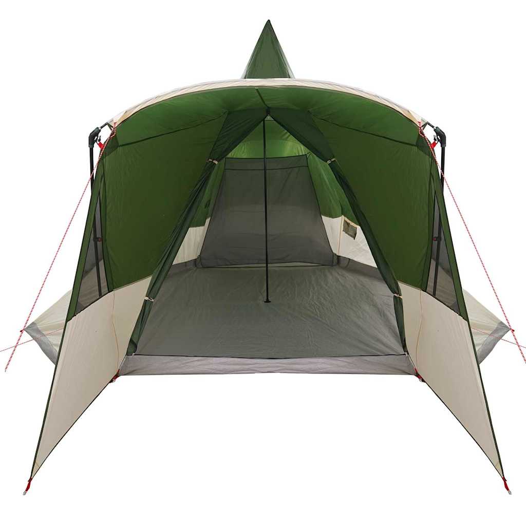 vidaXL Teepee Tent 8-Person 8-Person Green - 720 x 465 x 295 cm