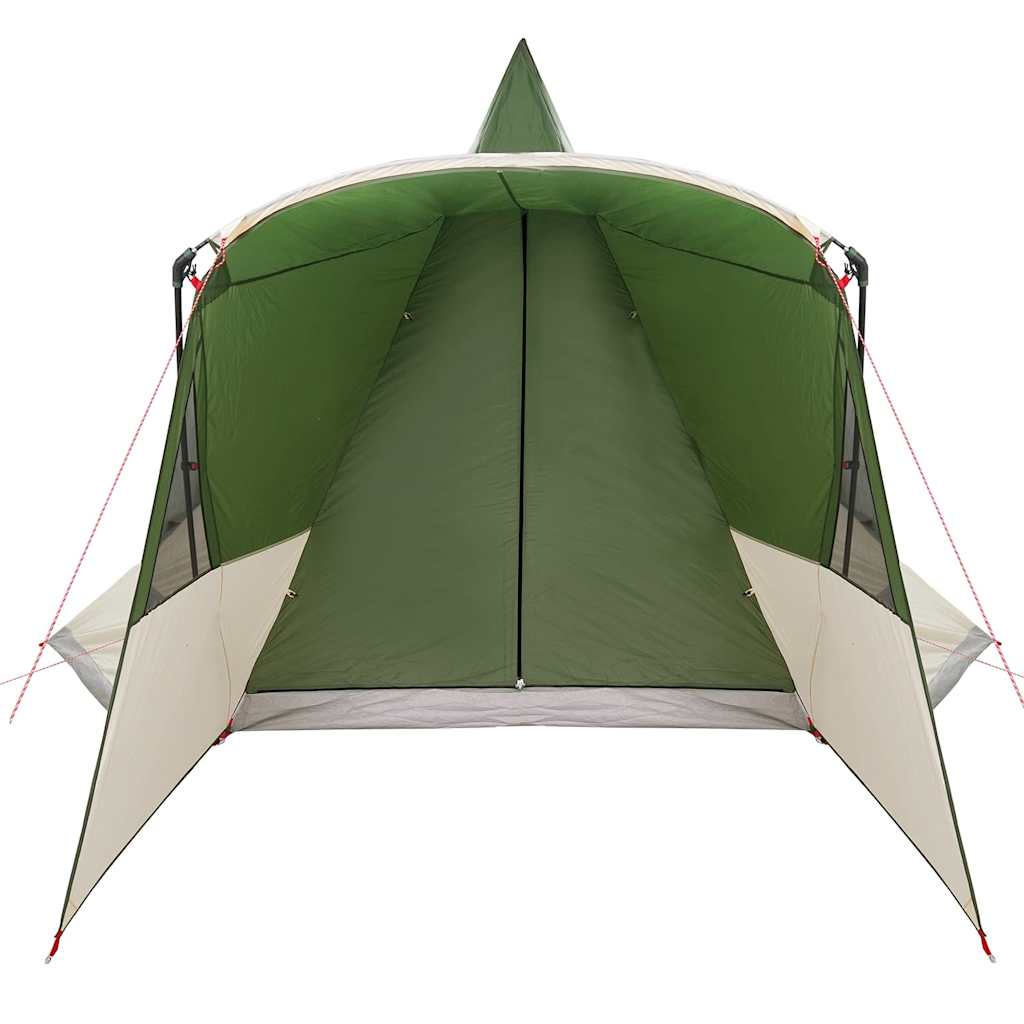 vidaXL Teepee Tent 8-Person 8-Person Green - 720 x 465 x 295 cm