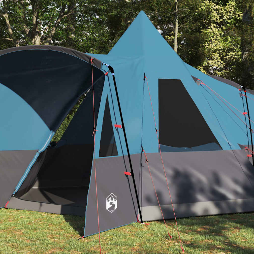 vidaXL Teepee Tent 8-Person 8-Person Blue - 720 x 465 x 295 cm