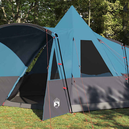 vidaXL Teepee Tent 8-Person 8-Person Blue - 720 x 465 x 295 cm