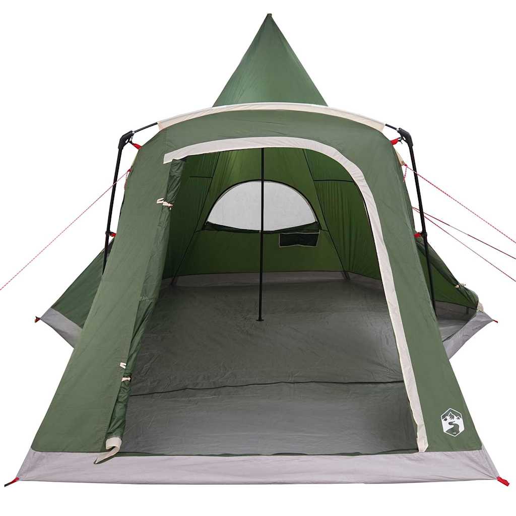 vidaXL Teepee Tent 5-Person 5-Person Green - 545 x 450 x 295 cm