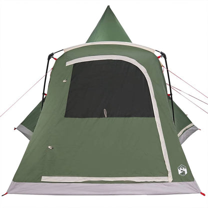 vidaXL Teepee Tent 5-Person 5-Person Green - 545 x 450 x 295 cm