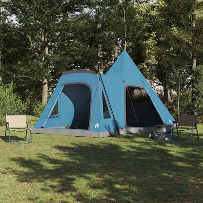 vidaXL Teepee Tent 5-Person 5-Person Blue - 545 x 450 x 295 cm