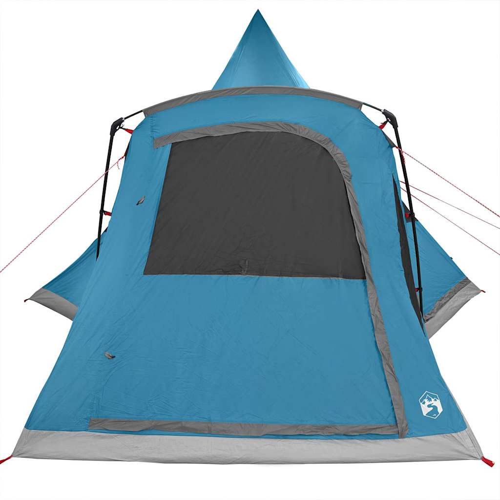 vidaXL Teepee Tent 5-Person 5-Person Blue - 545 x 450 x 295 cm