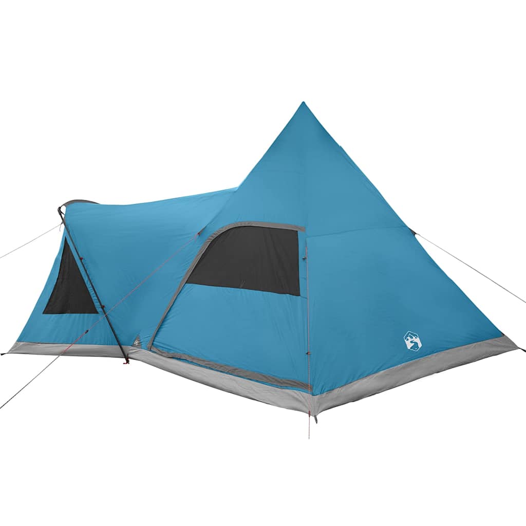 vidaXL Teepee Tent 5-Person 5-Person Blue - 545 x 450 x 295 cm