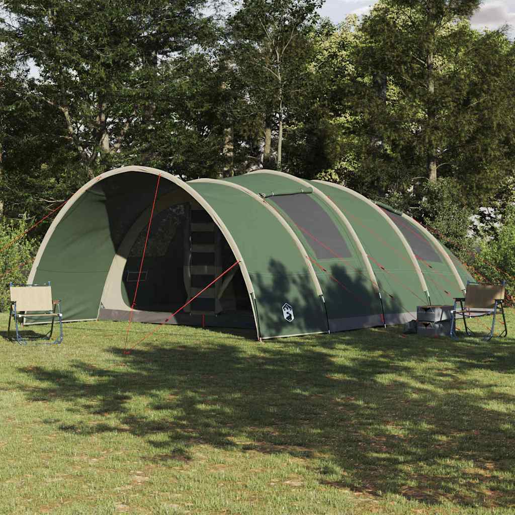 vidaXL Tunnel Tent 8-Person 8-Person Green - 710 x 460 x 245 cm