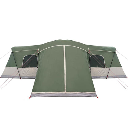 vidaXL Tent 16-Person with Roof with Storage Green 680 x 510 x 210 cm
