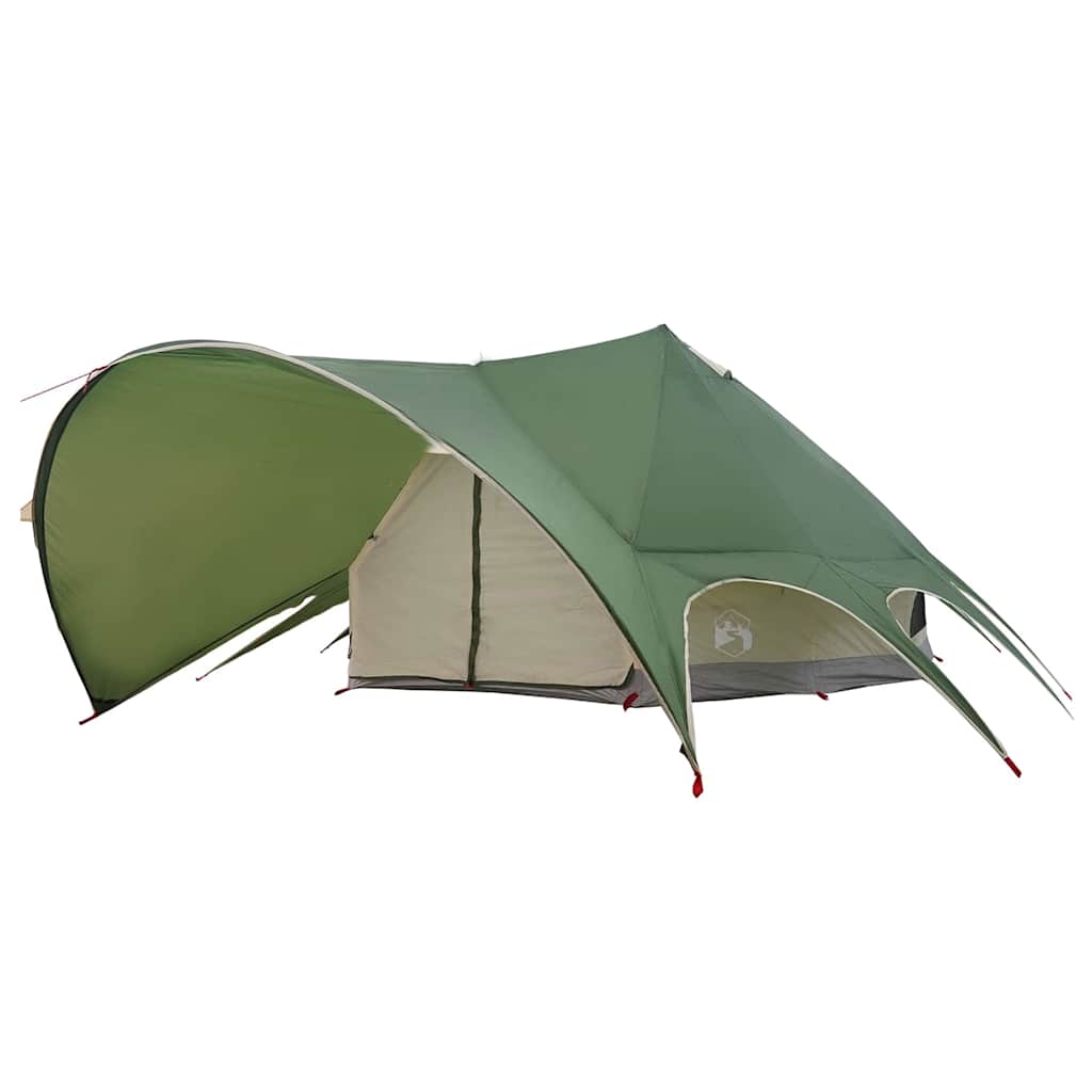 vidaXL Teepee Tent 9-Person 9-Person Green and Grey - 502 x 502 x 297 cm