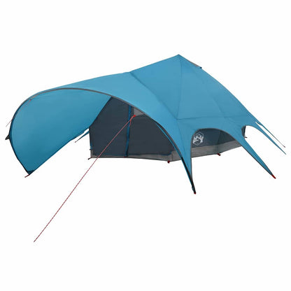 vidaXL Teepee Tent 9-Person 9-Person Blue and Grey - 502 x 502 x 297 cm