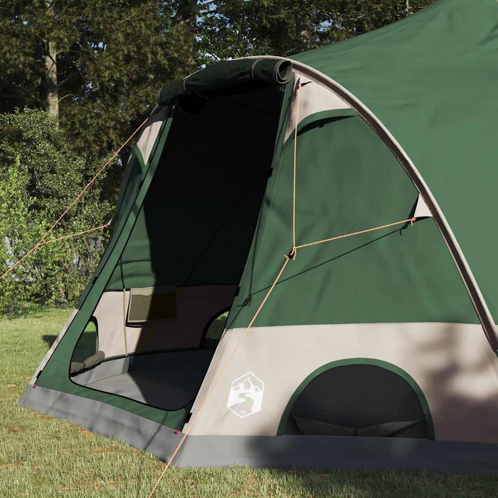 vidaXL Dome Tent 4-Person 4-Person Green - 505 x 450 x 248 cm