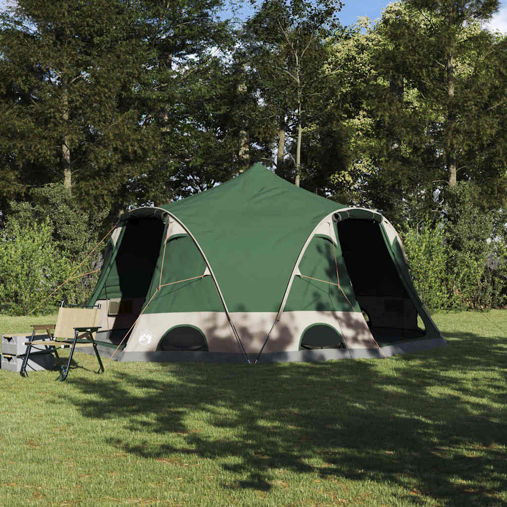vidaXL Dome Tent 4-Person 4-Person Green - 505 x 450 x 248 cm