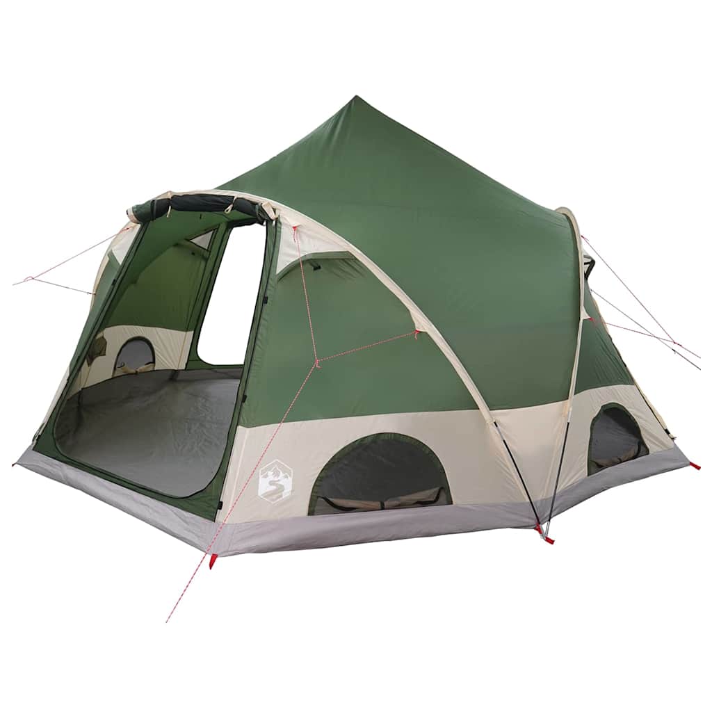 vidaXL Dome Tent 4-Person 4-Person Green - 505 x 450 x 248 cm