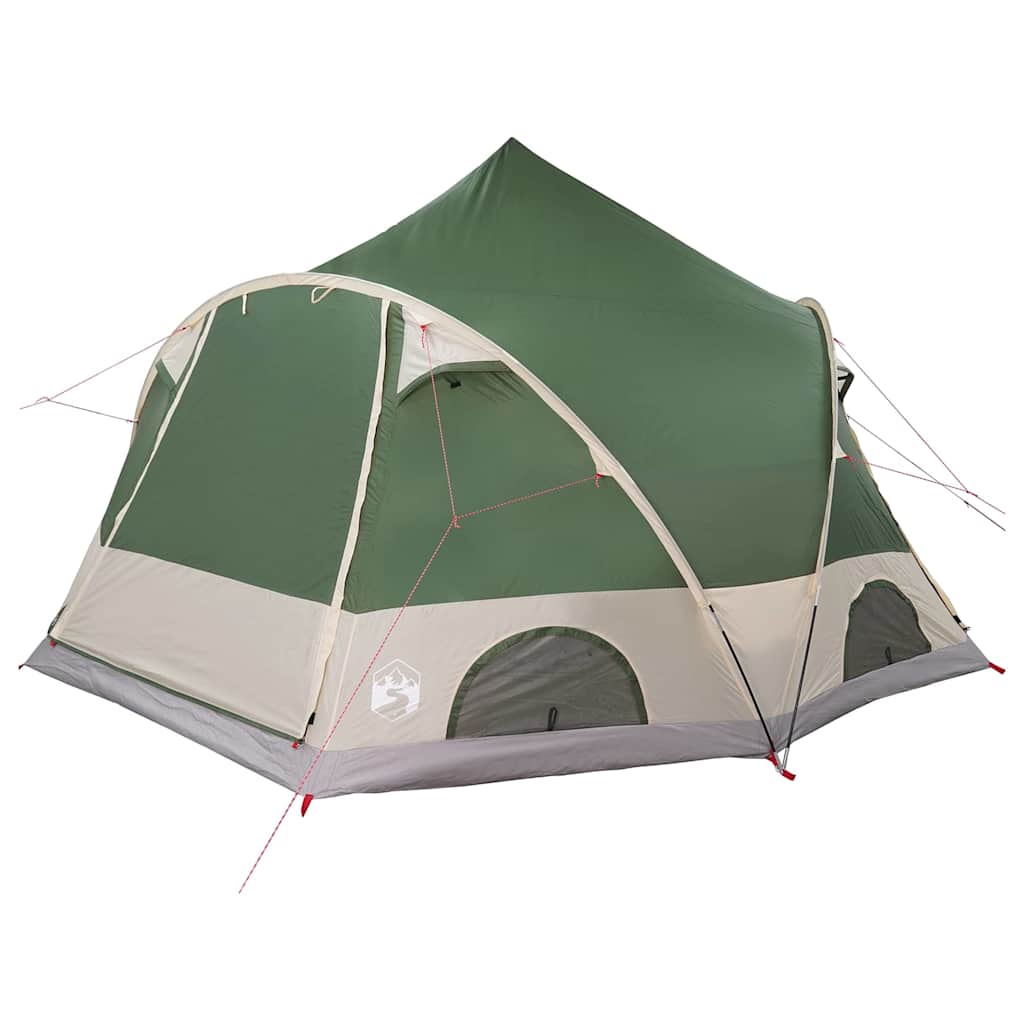 vidaXL Dome Tent 4-Person 4-Person Green - 505 x 450 x 248 cm