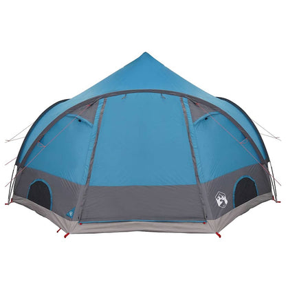 vidaXL Dome Tent 4-Person 4-Person Blue 185T Polyester with PU Coating - 505 x 450 x 248 cm