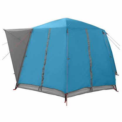 vidaXL Cabin Tent 6-Person with Roof Blue 425 x 396 x 222 cm