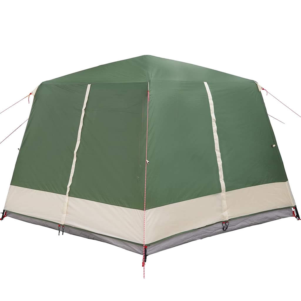 vidaXL Cabin Tent 7-Person 7-Person Green - 400 x 350 x 212 cm