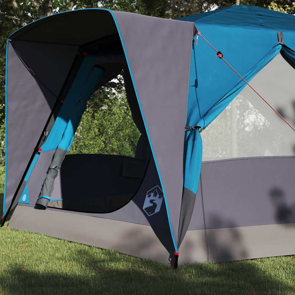 vidaXL Cabin Tent 7-Person 7-Person Blue - 400 x 350 x 212 cm