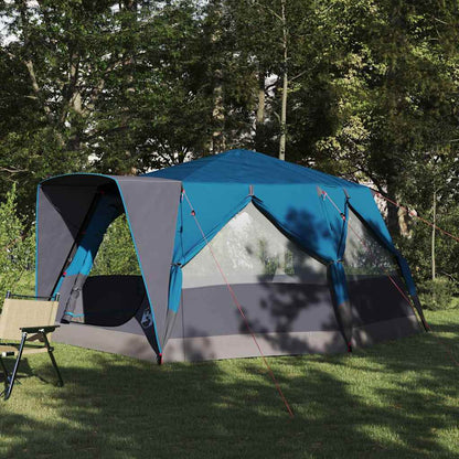 vidaXL Cabin Tent 7-Person 7-Person Blue - 400 x 350 x 212 cm