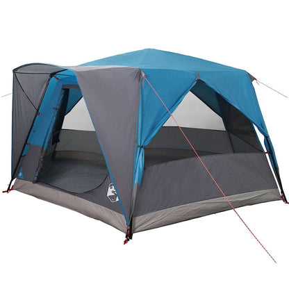 vidaXL Cabin Tent 7-Person 7-Person Blue - 400 x 350 x 212 cm