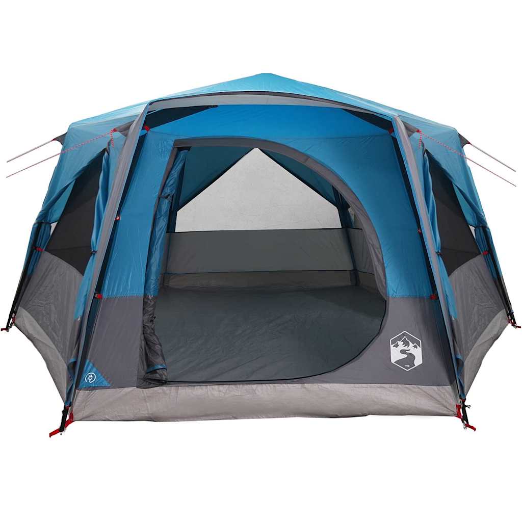 vidaXL Cabin Tent 7-Person 7-Person Blue - 400 x 350 x 212 cm