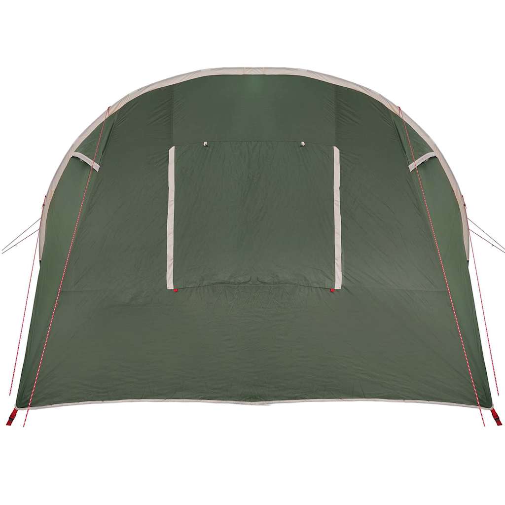 vidaXL Tunnel Tent 4-Person 4-Person Green and White - 740 x 370 x 220 cm