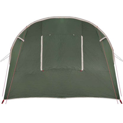 vidaXL Tunnel Tent 4-Person 4-Person Green and White - 740 x 370 x 220 cm