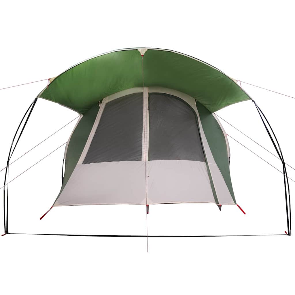 vidaXL Tunnel Tent 4-Person 4-Person Green and White - 740 x 370 x 220 cm