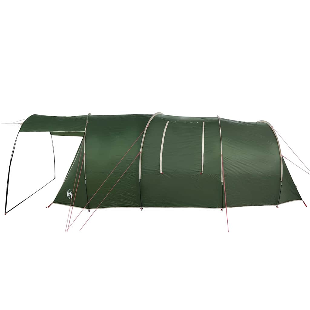 vidaXL Tunnel Tent 4-Person 4-Person Green and White - 740 x 370 x 220 cm