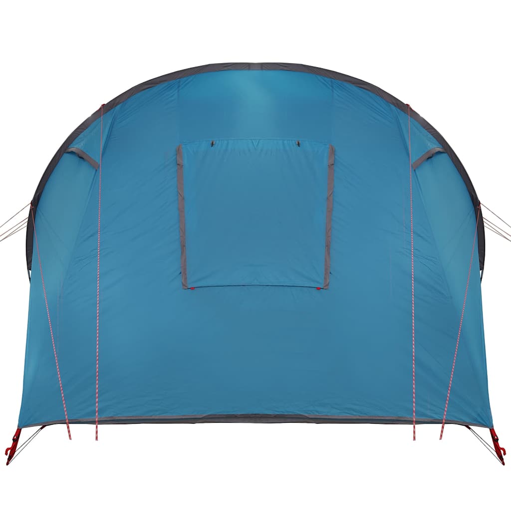 vidaXL Tunnel Tent 4-Person 4-Person Blue and Grey - 740 x 370 x 220 cm