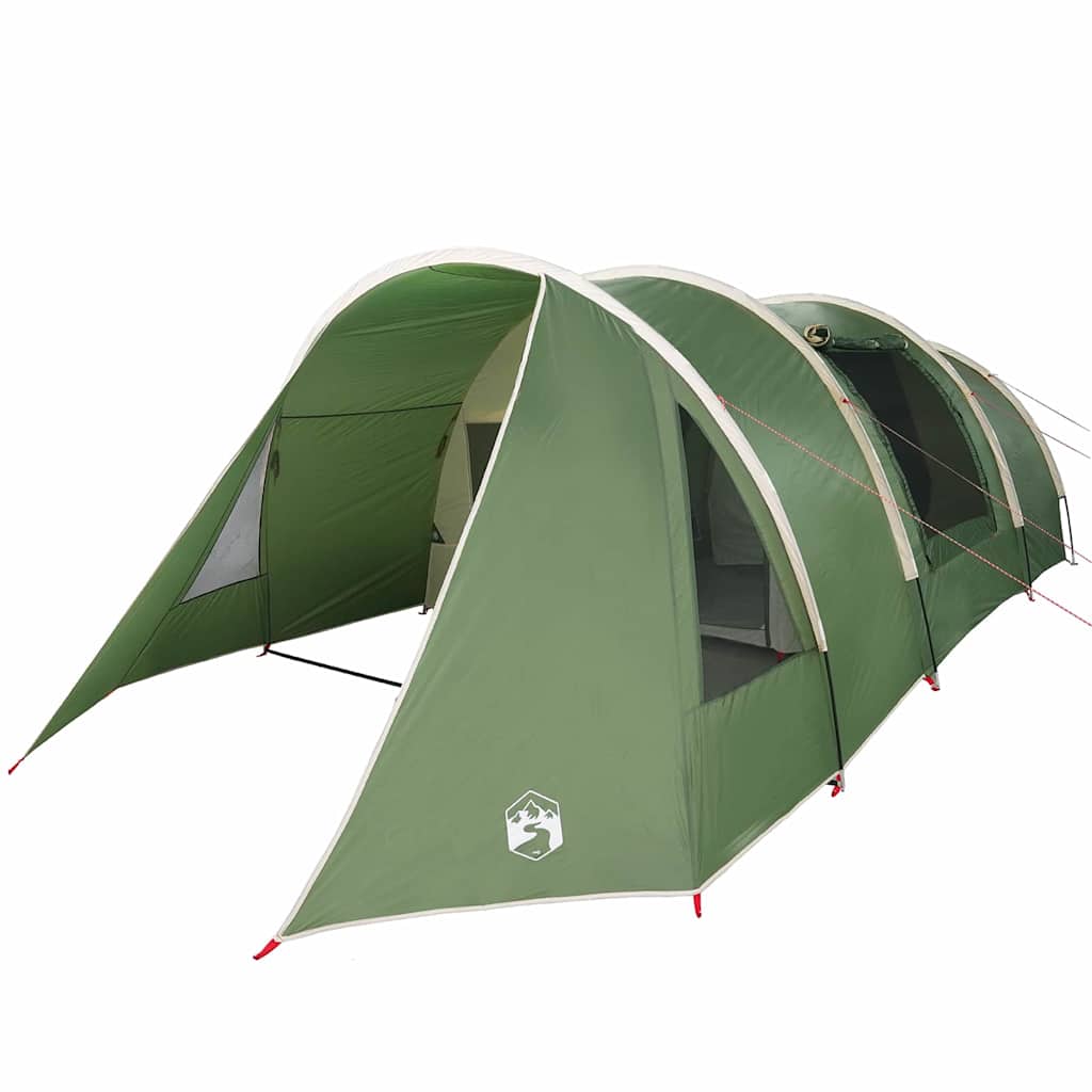 vidaXL Tunnel Tent 4-Person 4-Person Green and White - 778 x 356 x 210 cm