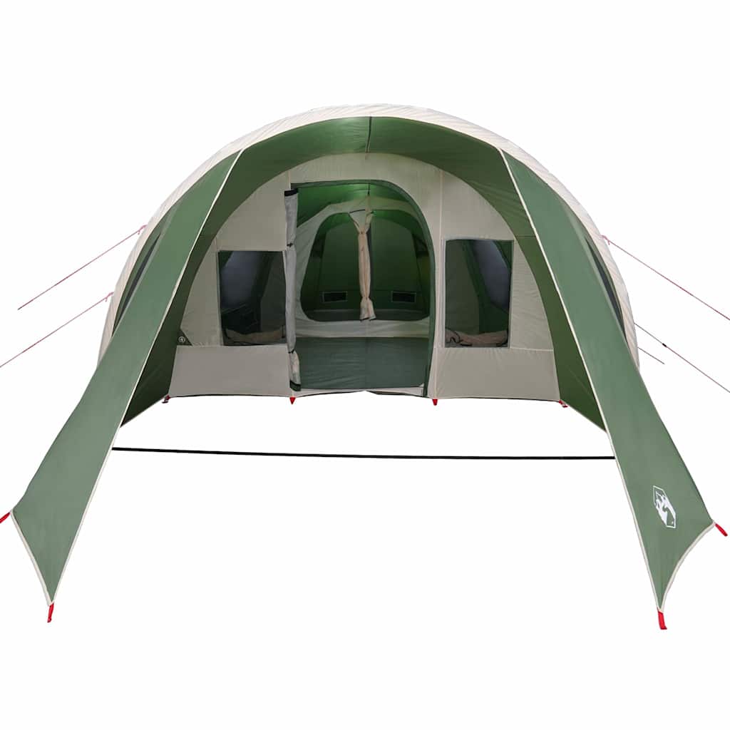 vidaXL Tunnel Tent 4-Person 4-Person Green and White - 778 x 356 x 210 cm