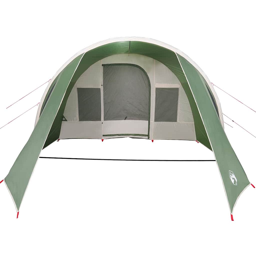 vidaXL Tunnel Tent 4-Person 4-Person Green and White - 778 x 356 x 210 cm